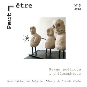 Couverture de Peut-être n° 3, 2012